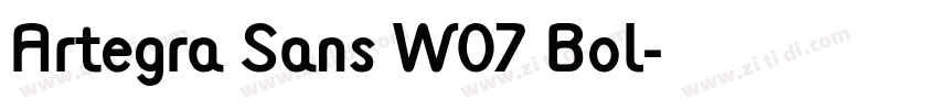 Artegra Sans W07 Bol字体转换